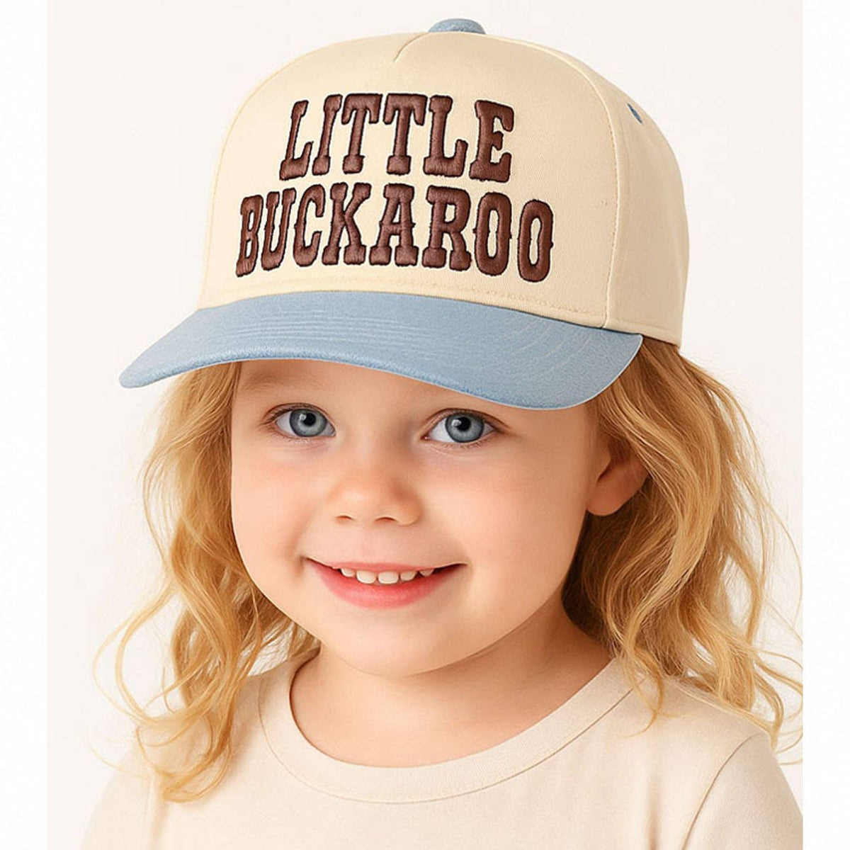 Little Buckaroo Kids’ Embroidered Snapback Hat