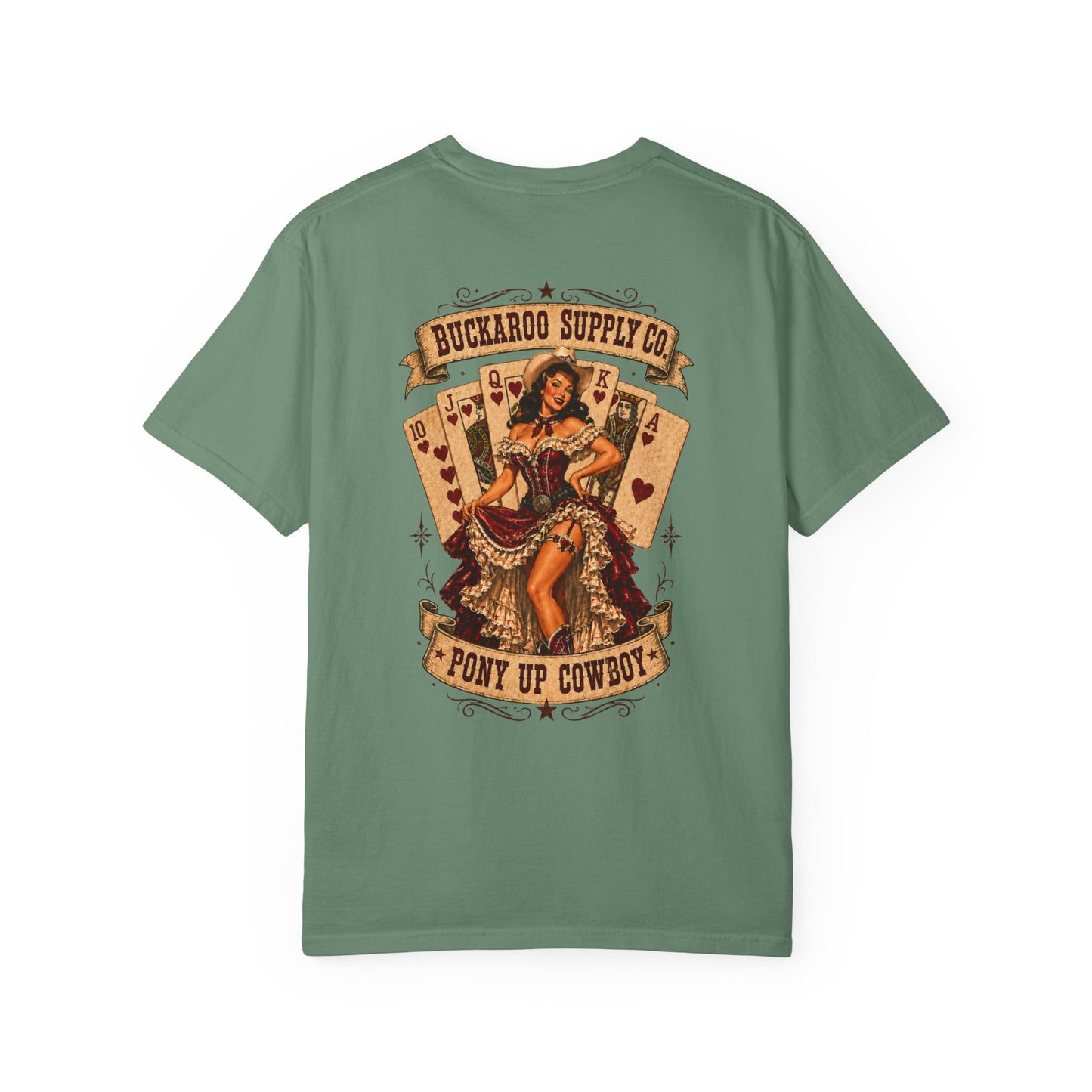 PONY UP COWBOY Western Graphic Tee