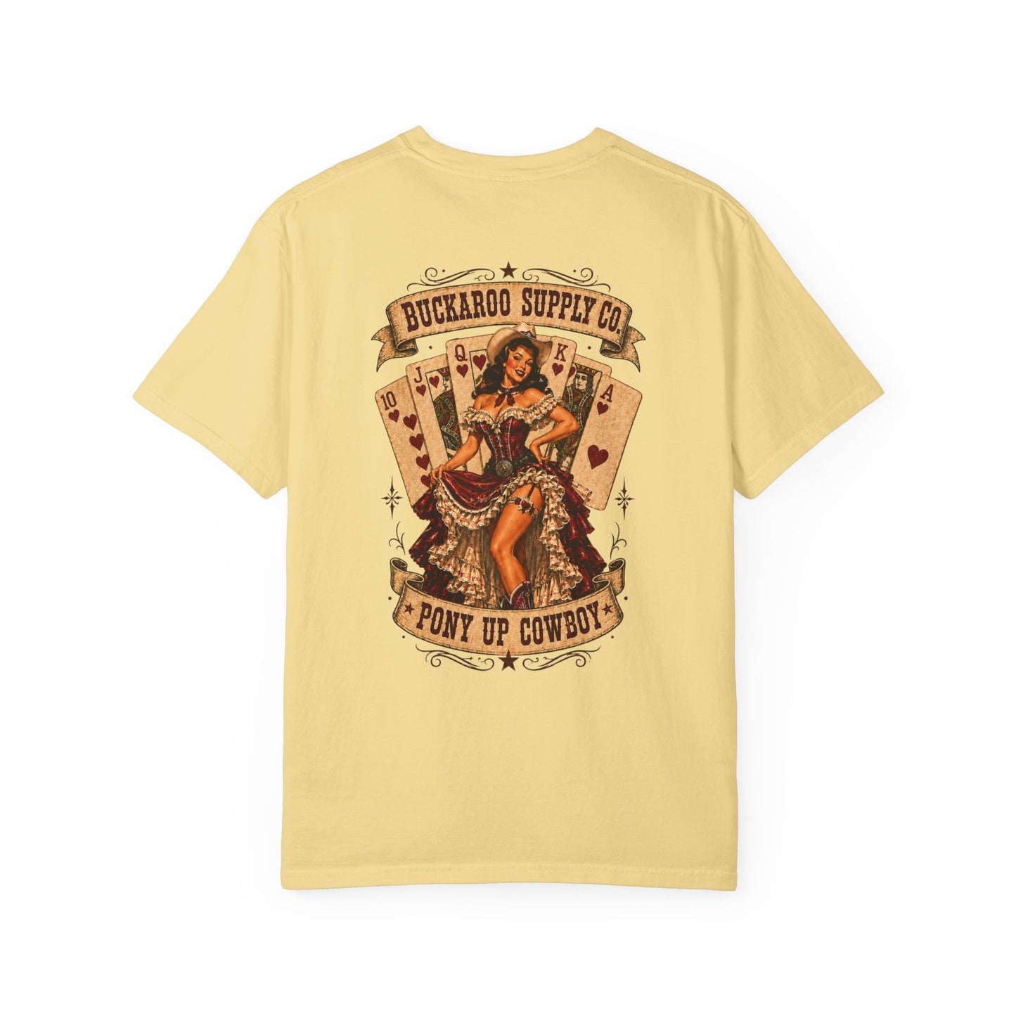 PONY UP COWBOY Western Graphic Tee