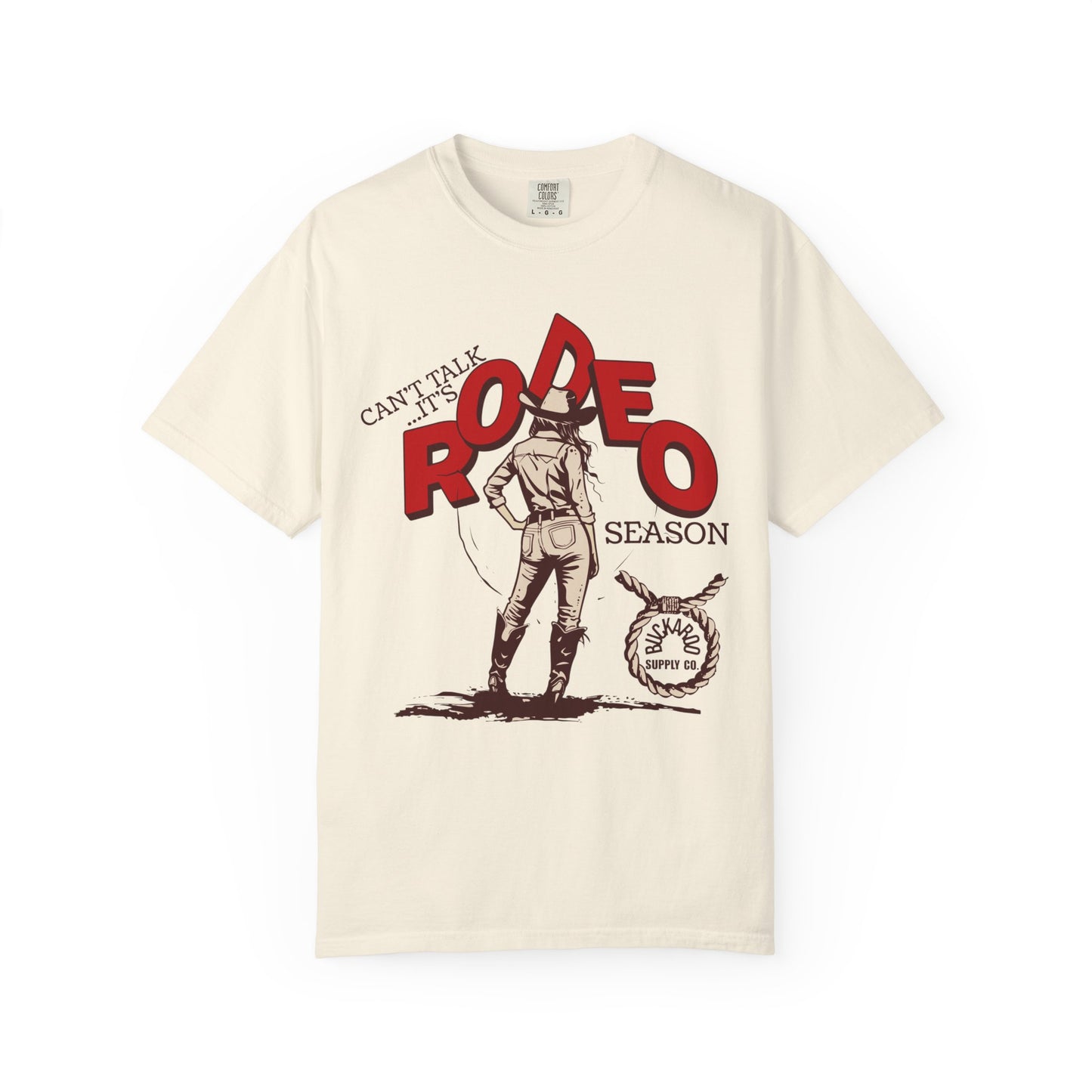 Can’t Talk It’s Rodeo Season Graphic Tee