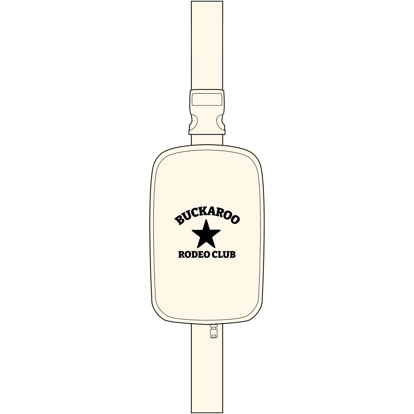 Buckaroo Rodeo Club Embroidered Sling Bag
