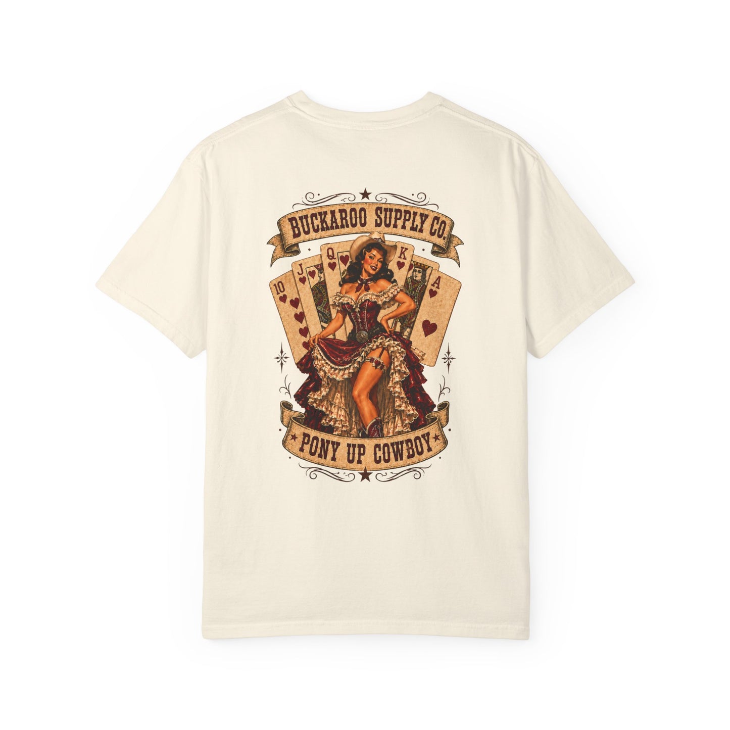 PONY UP COWBOY Western Graphic Tee