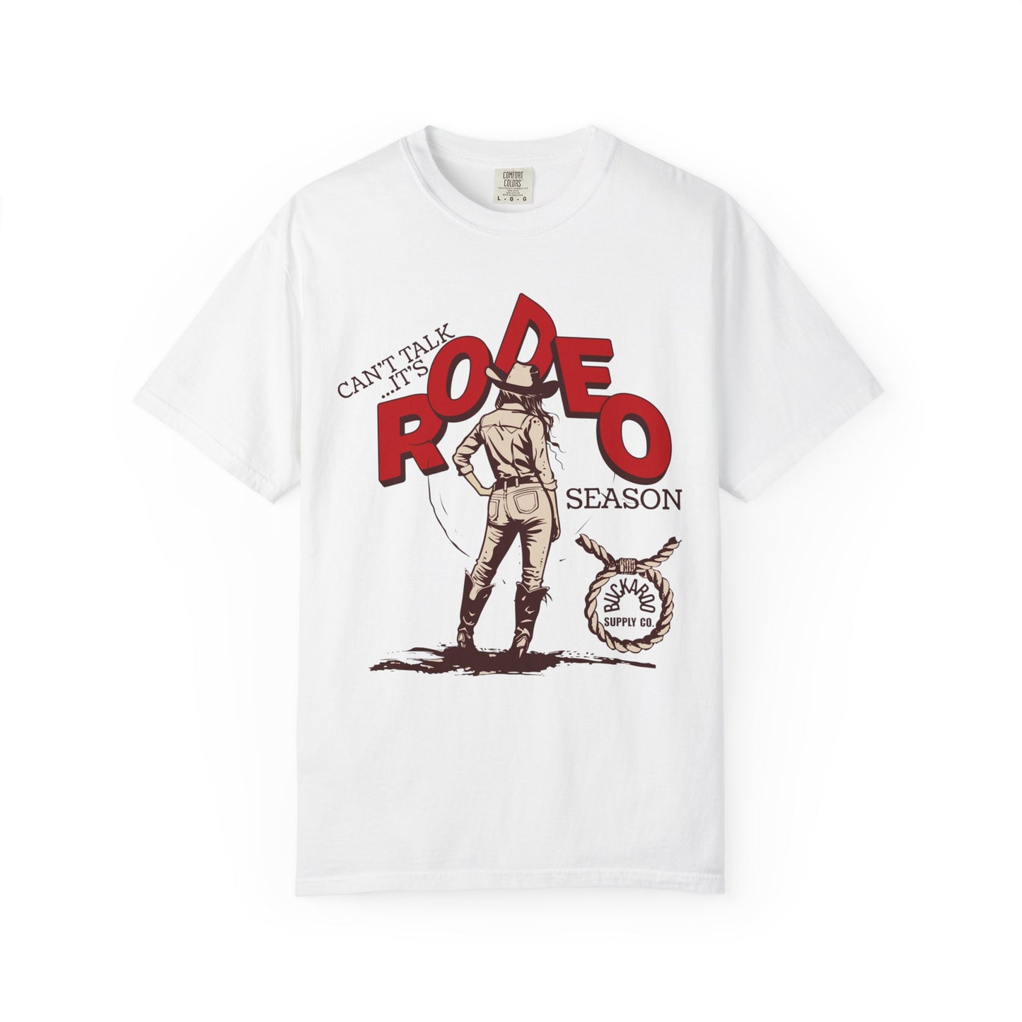 Can’t Talk It’s Rodeo Season Graphic Tee