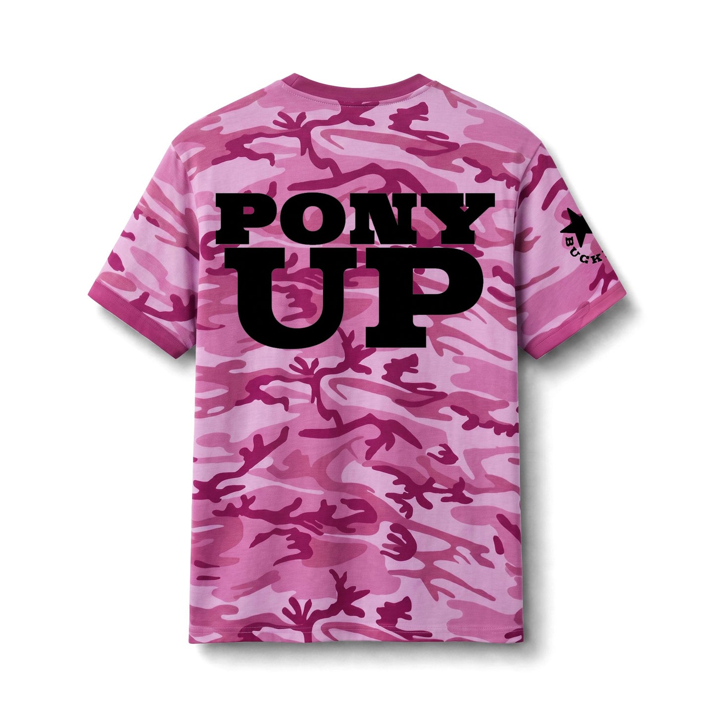 PONY UP Camo Western Graphic Tee