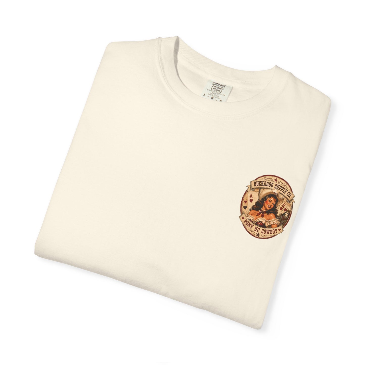 PONY UP COWBOY Western Graphic Tee