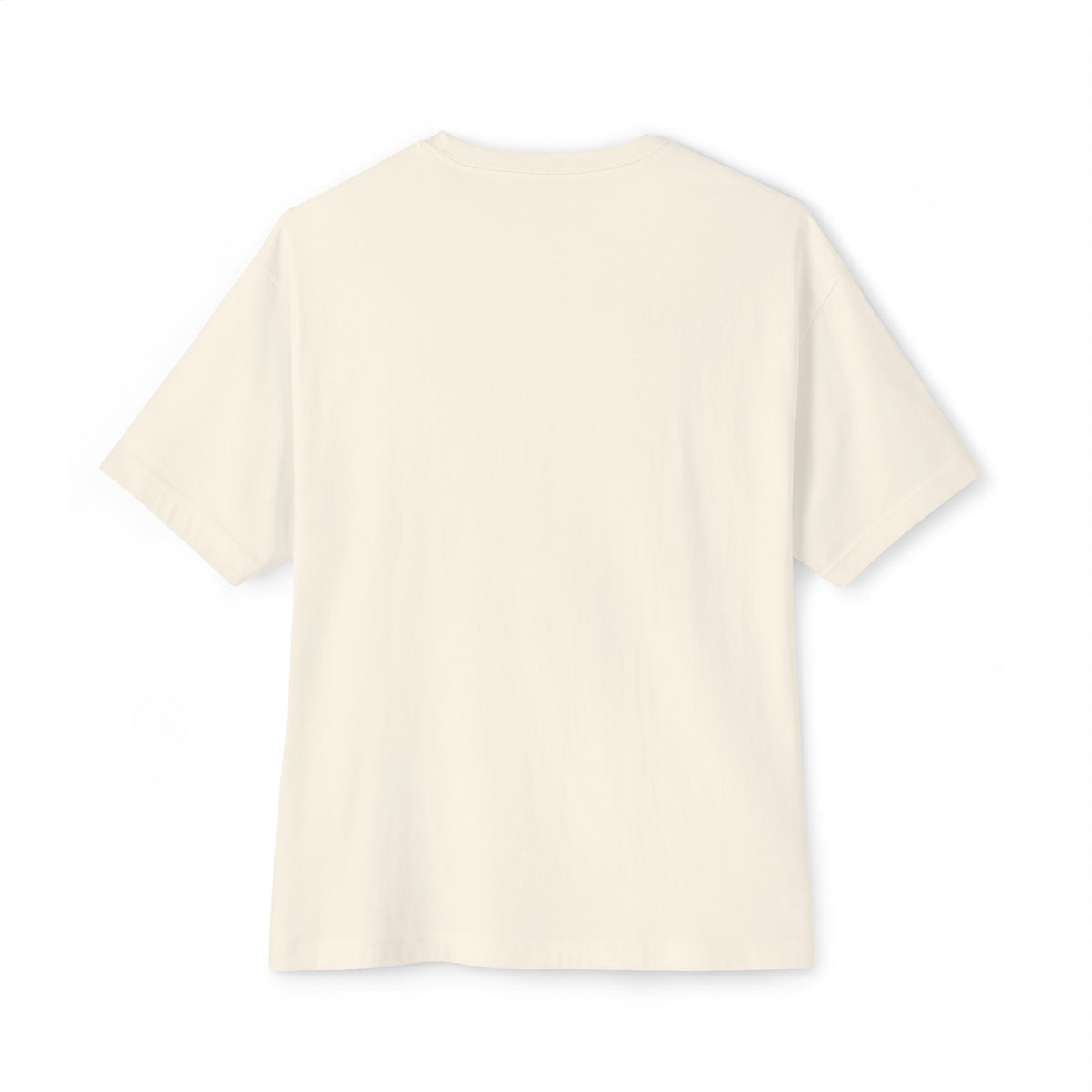 Beige t-shirt on a white background