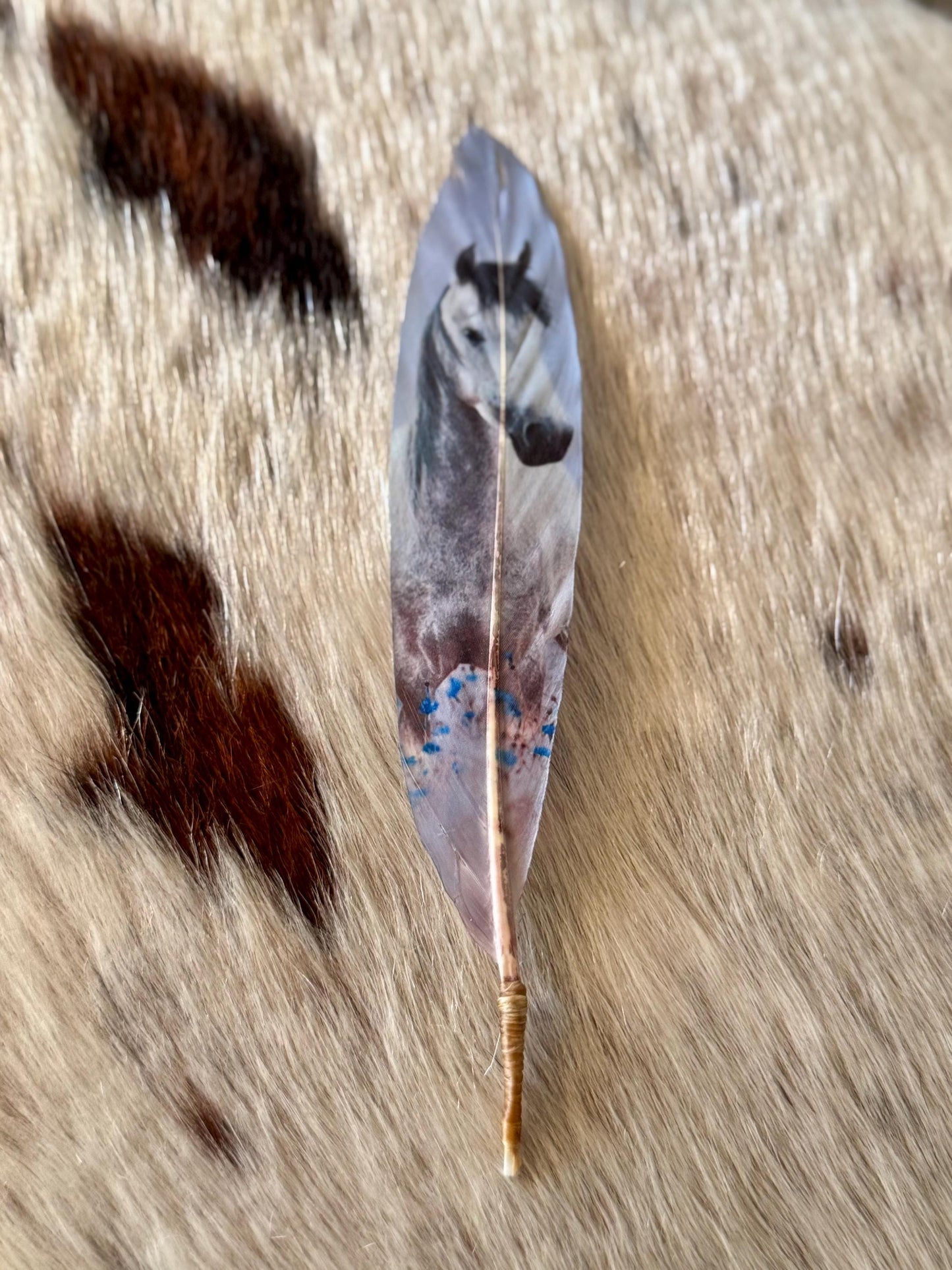 Lone Horse Hat Feather