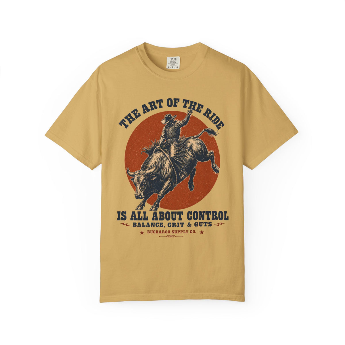 The Art of the Ride Bull Rider Western T-Shirt