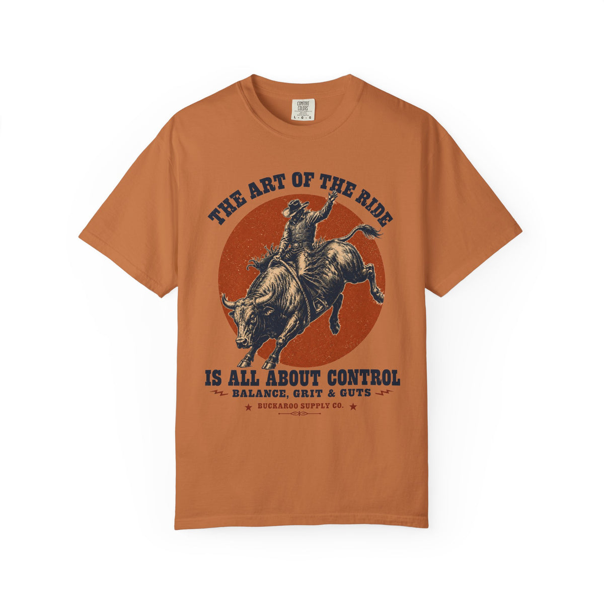 The Art of the Ride Bull Rider Western T-Shirt