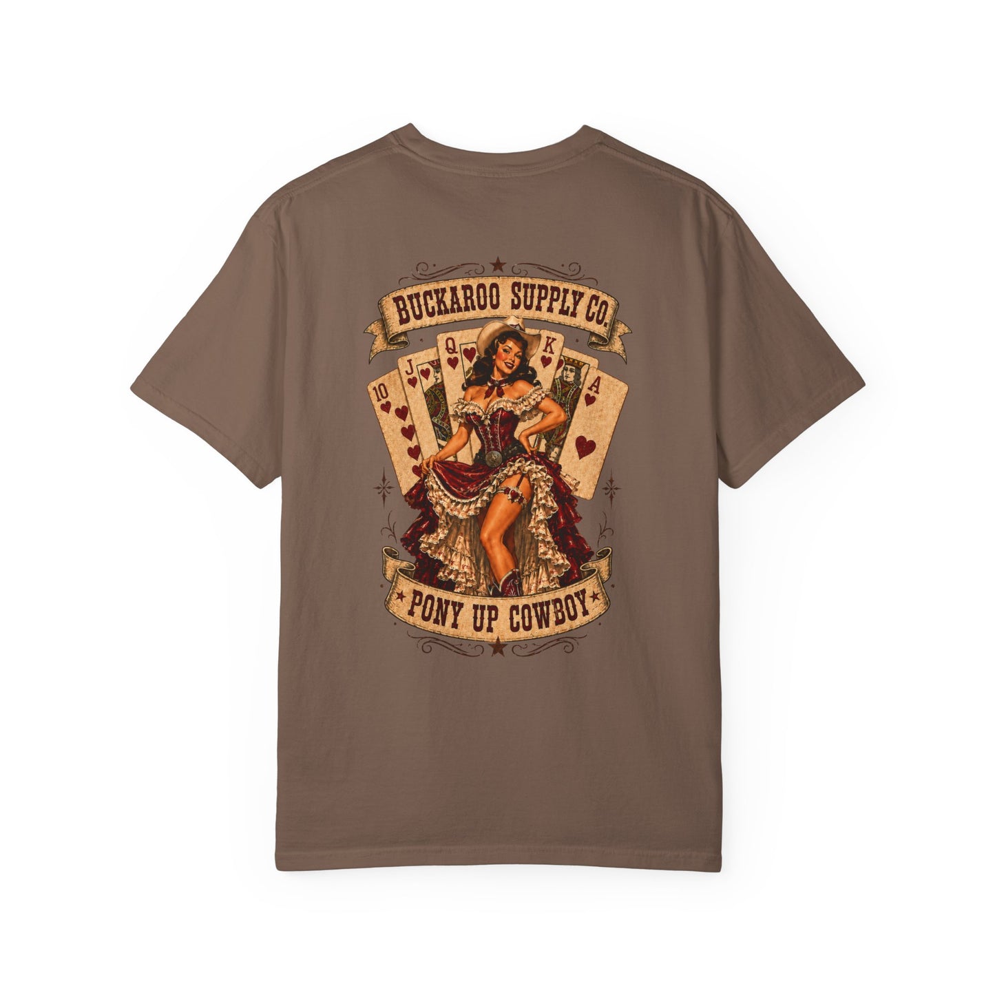 PONY UP COWBOY Western Graphic Tee