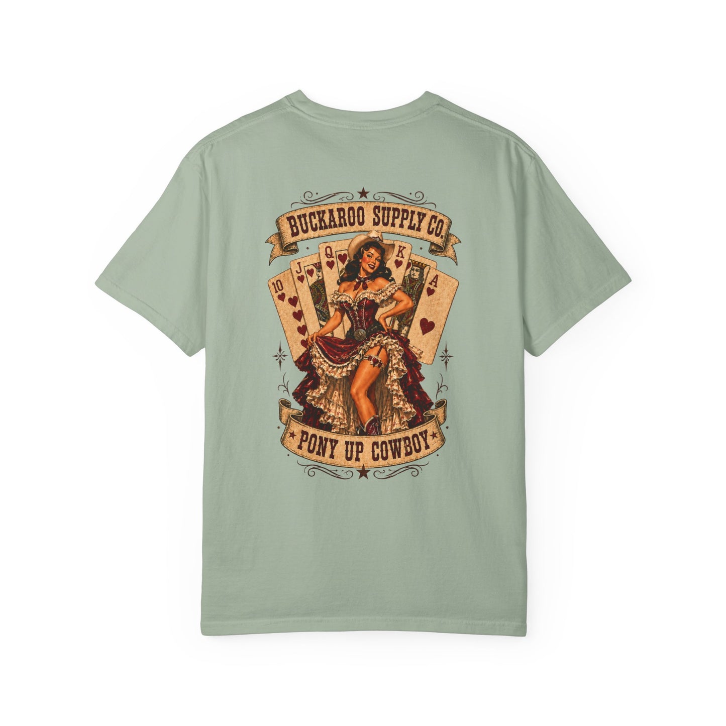 PONY UP COWBOY Western Graphic Tee