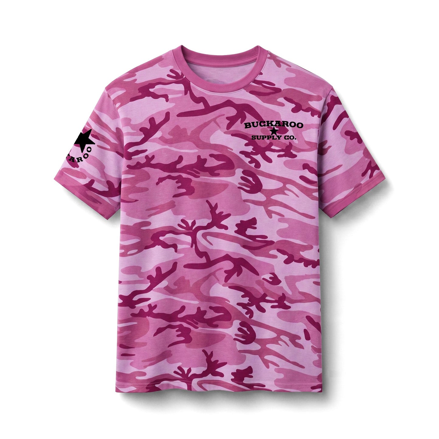 PONY UP Camo Western Graphic Tee
