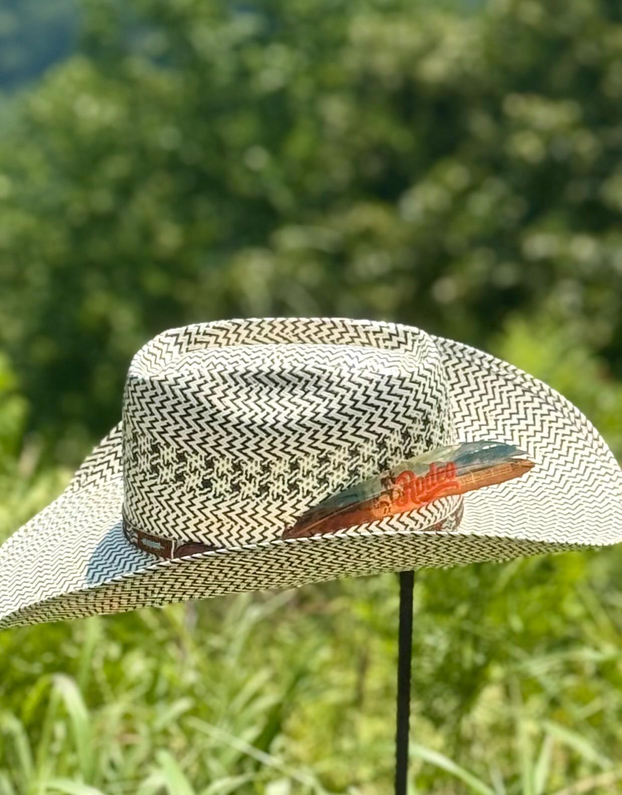 Rodeo cowboy hat feather by Buckaroo Supply Co.