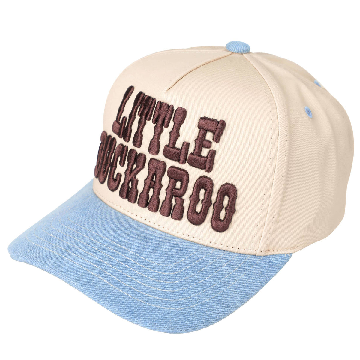 Little Buckaroo Kids’ Embroidered Snapback Hat