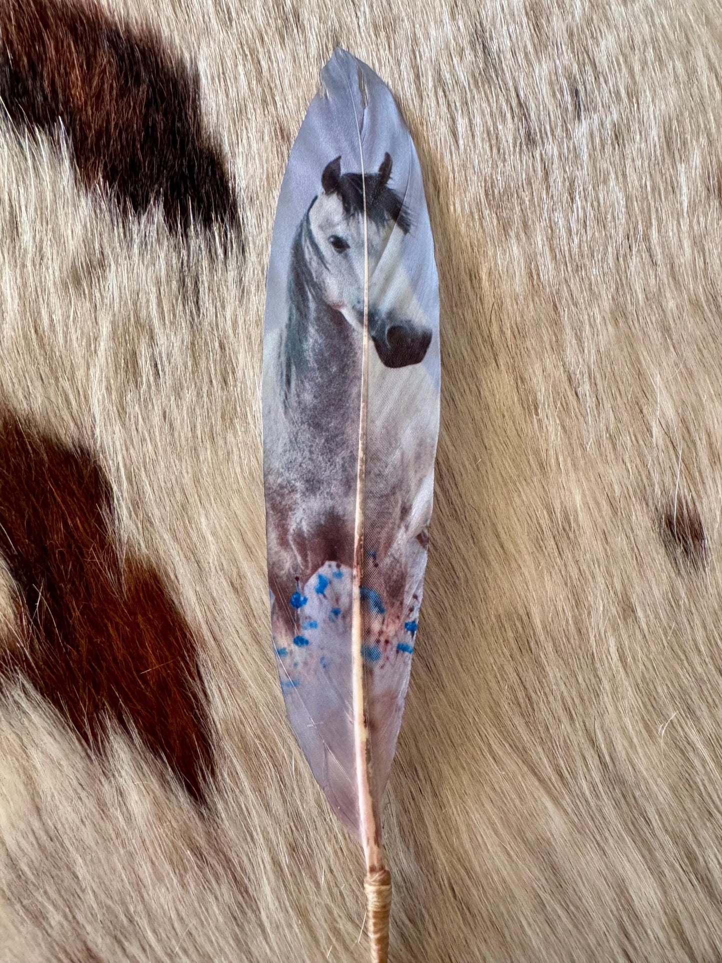 Lone Horse Hat Feather
