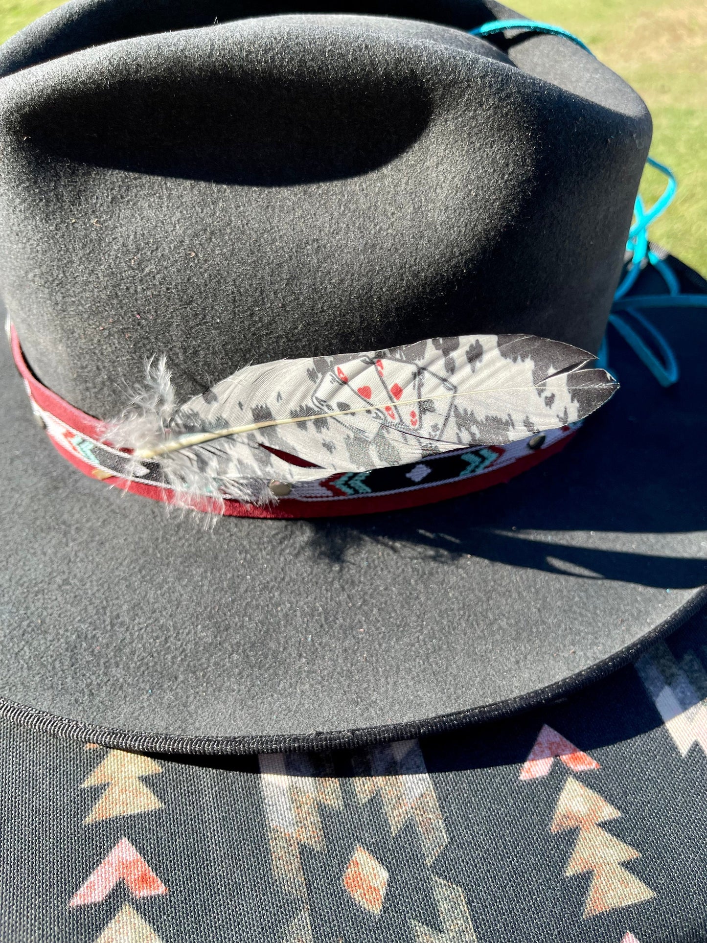 Aces High Western Hat Feather