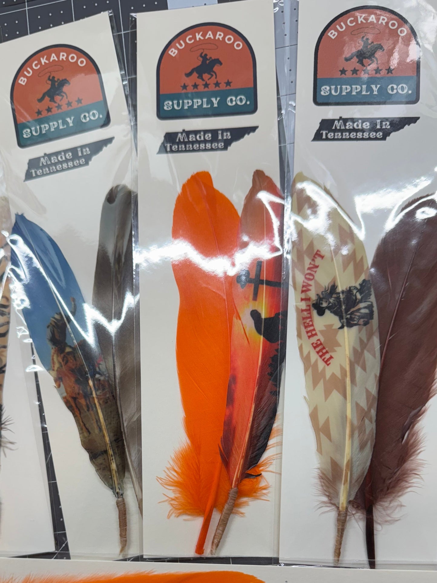 Cowboy Prayer Hat Feather