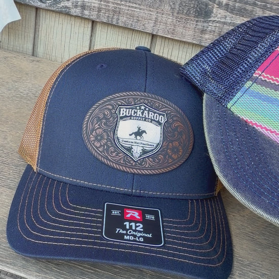 Richardson 112 caps with Buckaroo Supply Co logo.